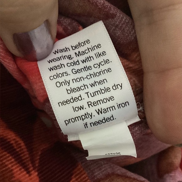 Sonoma Corduroy Puff Sleeve Peasant Top 2X Boho Prairie Western Cottagecore - Picture 15 of 16